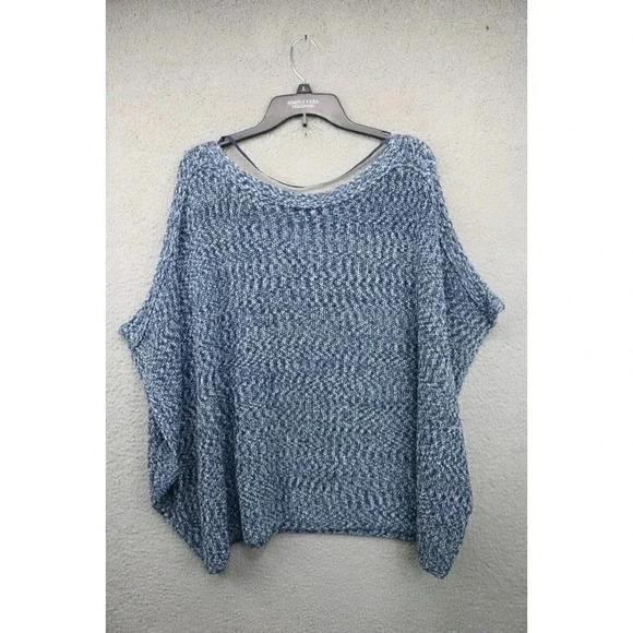 Lane Bryant Open Knit Sweater-22/28-Batwing Sleeves-NWT - Picture 5 of 8